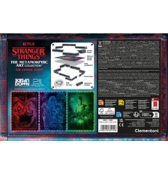 Stranger Things - Metamorphic Art Collection Jigsaw Puzzle with Light-Up Effect The Upside (520 pieces)