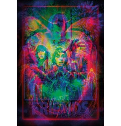 Stranger Things - Metamorphic Art Collection Jigsaw Puzzle with Light-Up Effect The Upside (520 pieces)