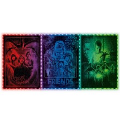 Stranger Things - Puzzle Metamorphic Art Collection avec effet lumineux The Upside (520 pièces)