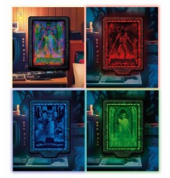 Stranger Things - Metamorphic Art Collection Jigsaw Puzzle with Light-Up Effect Demogorgon (520 pieces)