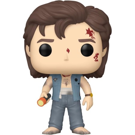 Stranger Things - Figurine POP! Battle Damaged Steve *Exclusive Edition* 9 cm