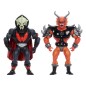 Les Maîtres de l' Univers x Stranger Things Origins - Pack 2 figurines Hordak & Hellfire-Man 14 cm