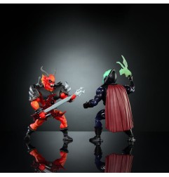 Les Maîtres de l' Univers x Stranger Things Origins - Pack 2 figurines Hordak & Hellfire-Man 14 cm