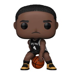 NBA - Figurine POP! San Antonio Spurs: De'Aaron Fox (2025 Icon Edition Uniform) 9 cm