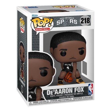 NBA - POP! Basketball Vinyl Figure San Antonio Spurs: De'Aaron Fox (2025 Icon Edition Uniform) 9 cm