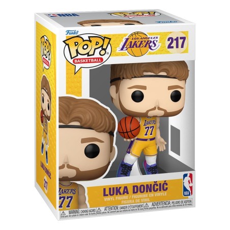 NBA - POP! Basketball Vinyl Figure Los Angeles Lakers: Luka Doncic (2025 Icon Edition Uniform) 9 cm