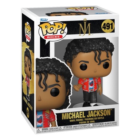 Michael Jackson - POP! Rocks Vinyl Figure Beat It 9 cm