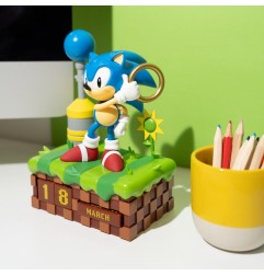 Sonic the Hedgehog - Calendrier perpétuel 3D Sonic