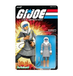 GI Joe - ReAction+ Action Figure Wave 06 Arctic Scarlett 10 cm