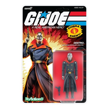 GI Joe - (Movie) ReAction+ Action Figure Wave 5 Arctic Destro (Movie) 10 cm
