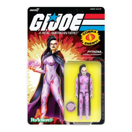 GI Joe - (Movie) ReAction+ Action Figure Wave 5 Pythona (Movie) 10 cm
