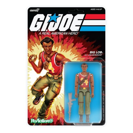 GI Joe (Movie) - Figurine ReAction+ Big Lob (Movie) 10 cm
