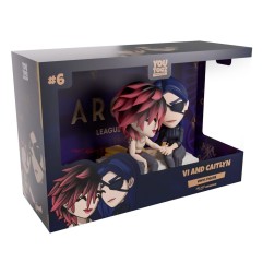 Arcane - pack 2 figurines Vi & Caitlyn 11 cm