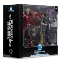DC Multiverse McFarlane Collector Edition - Pack 2 figurines N°04 Batman who laughs (Knight Armor) & Merciless (Dark M)