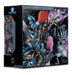 DC Multiverse McFarlane Collector Edition - Pack 2 figurines N°04 Batman who laughs (Knight Armor) & Merciless (Dark M)