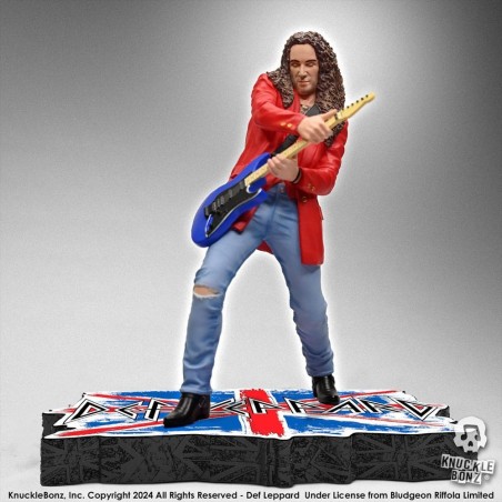 Def Leppard - Rock Iconz Statue Vivian Campbell 24 cm