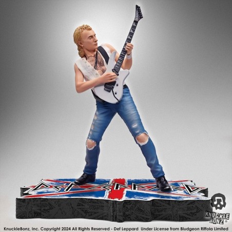 Def Leppard - Rock Iconz Statue Phil Collen 24 cm