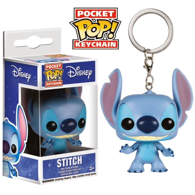 Disney - Lilo & Stitch Pocket POP! Vinyl Keychain Stitch 4 cm