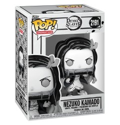 Demon Slayer: Kimetsu no Yaiba - Figurine POP! Nezuko(Sumi-Ink) 9 cm