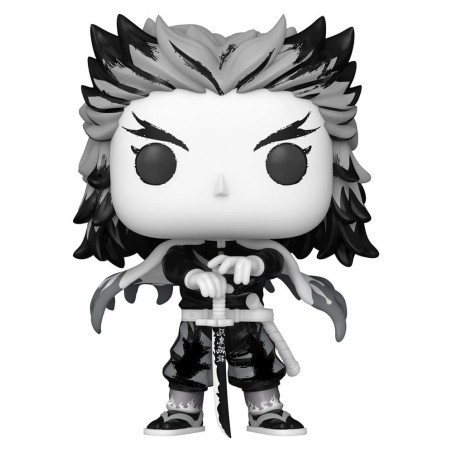 Demon Slayer: Kimetsu no Yaiba - POP! Animation Vinyl Figures Rengoku(Sumi-Ink) 9 cm