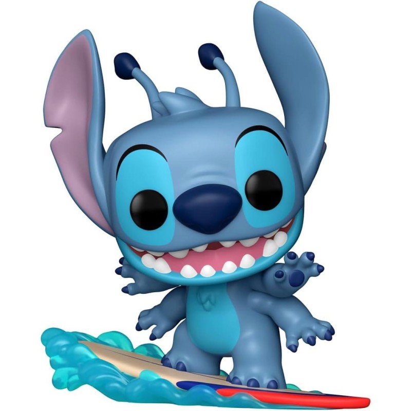 Lilo & Stitch - Figurine POP! Stitch Surf Exclusive Edition 9 cm