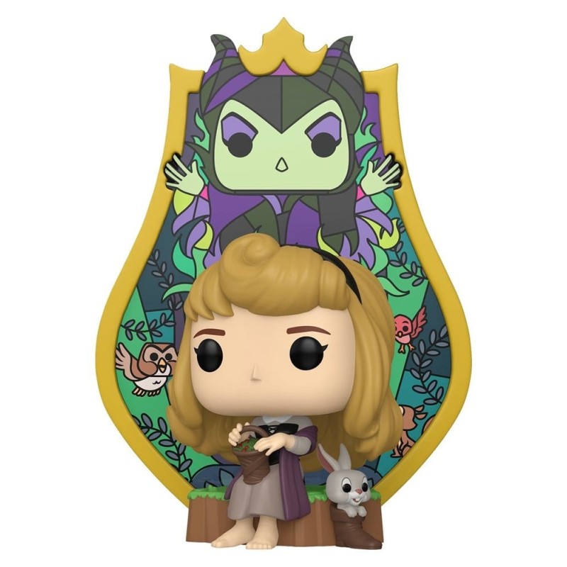 Sleeping Beauty - Disney POP! Deluxe Vinyl Figure Aurora(Glass) 9 cm