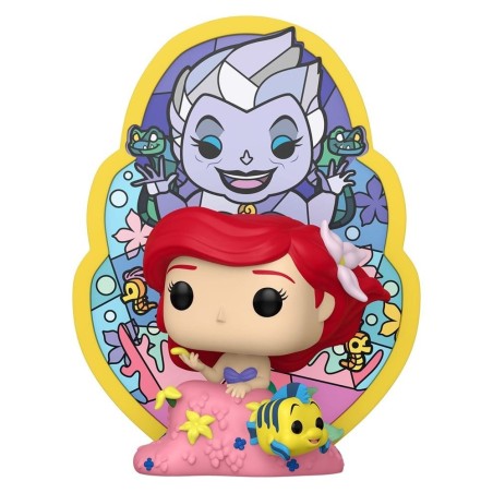 The Little Mermaid - Disney POP! Deluxe Vinyl Figure Ariel(Glass) 9 cm