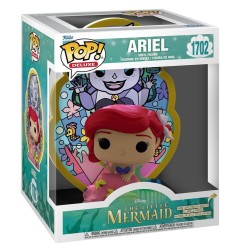 La petite Sirène - Figurine POP! Deluxe Ariel (Vitrail) 9 cm