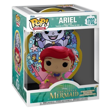The Little Mermaid - Disney POP! Deluxe Vinyl Figure Ariel(Glass) 9 cm