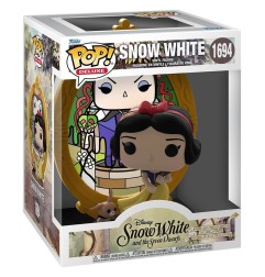 Blanche-Neige - Figurine POP! Deluxe Blanche Neige (Vitrail) 9 cm