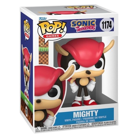 Sonic The Hedgehog - Figurine POP! Mighty the Armadillo 9 cm