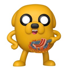 Adventure Time - Figurine POP! Jake avec Bacon Pancakes 9 cm