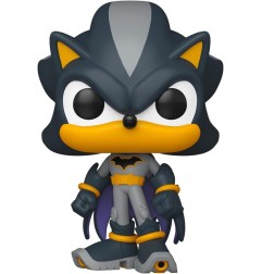 DC's Justice League and Sonic the Hedgehog - Figurine POP! Shadow/Batman 9 cm