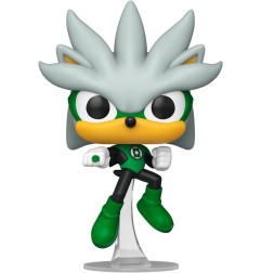 DC's Justice League and Sonic the Hedgehog - Figurine POP! Silver/Green Lantern 9 cm