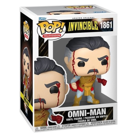 Invincible 2 - Figurine POP! Omni-Man (Armor) (Bloody) 9 cm