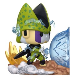 Dragon Ball Z - Figurine POP! Deluxe Cell Parfait (Kamé Hamé Ha) 9 cm