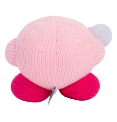 Kirby - Peluche Nuiguru-Knit Kirby avec Invincible Candy Wand