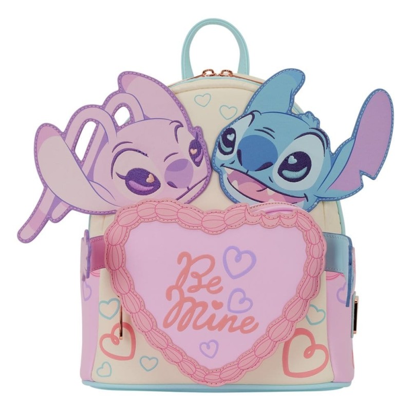 Lilo & Stitch - By Loungefly Mini Backpack Be Mine Lilo & Stitch - By Loungefly Mini Backpack Be Mine