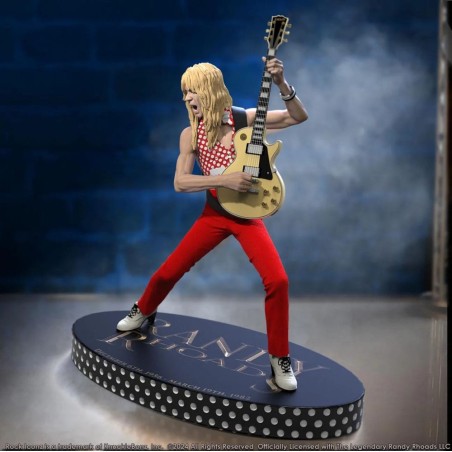 Randy Rhoads IV - Statuette Rock Iconz The Early Years Red Version 24 cm