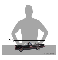 Batman (1966) DC Multiverse - Véhicule Batmobile 53 cm