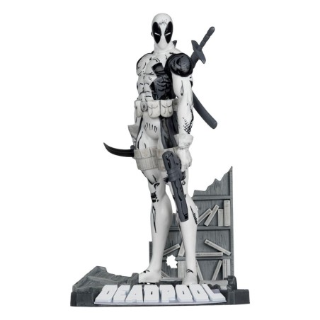 Marvel - Collection PVC Statue 1/10 Deadpool (The New Mutants N°98) (Line Art) (Gold Label) 17 cm