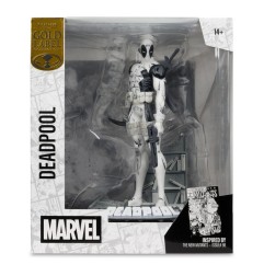 Marvel - Collection PVC Statue 1/10 Deadpool (The New Mutants N°98) (Line Art) (Gold Label) 17 cm