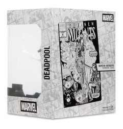 Marvel Collection - Statuette 1/10 Deadpool (The New Mutants N°98) (Line Art) (Gold Label) 17 cm
