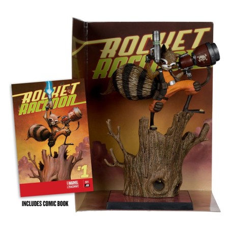 Marvel - Collection PVC Statue 1/6 Rocket Racoon (Rocket Racoon: A Chasing Tale N°1) 18 cm
