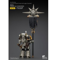 Warhammer The Horus Heresy - Figurine 1/18 lron Warriors Command Squad Chosen with Legion Standard 12 cm