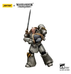 Warhammer - The Horus Heresy Action Figure 1/18 lron Warriors Command Squad Chosen with Legion Standard 12 cm
