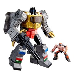 Transformers - The : The Movie Studio Series Leader Class Action Figure Dinobot Grimlock & Autobot Wheelie 22 cm