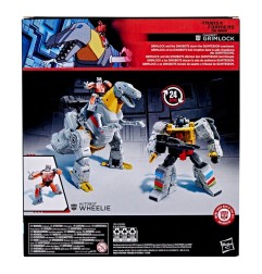 Transformers - The : The Movie Studio Series Leader Class Action Figure Dinobot Grimlock & Autobot Wheelie 22 cm