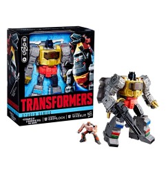 Transformers - The : The Movie Studio Series Leader Class Action Figure Dinobot Grimlock & Autobot Wheelie 22 cm