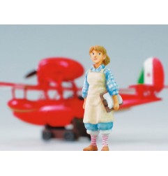 Porco Rosso - Maquette avec figurine 1/72 Savoia S.21F Version 2 & Fio